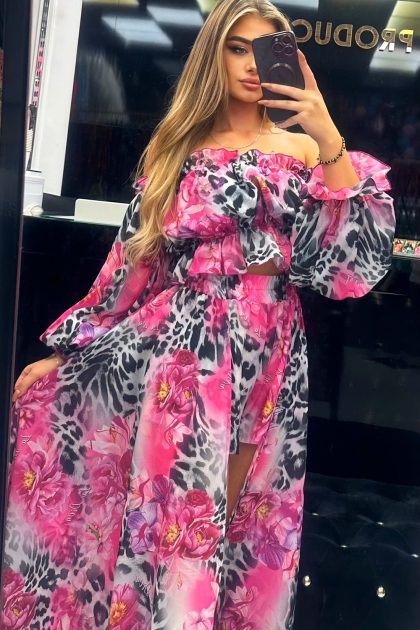 KOMPLET Z TRENEM LA DIVA ZEBRA PREMIUM