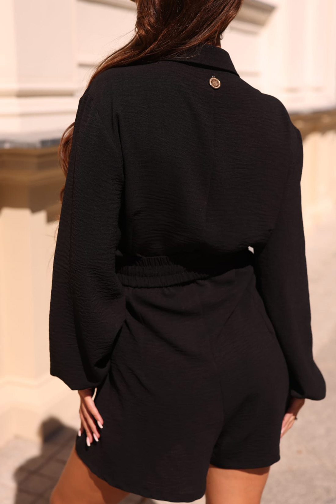 KOMBINEZON ELEGANTE LA DIVA PREMIUM CZARNY - obrazek 3