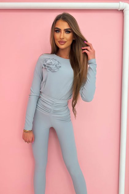 KOMPLET ROSE LA DIVA PREMIUM BABY BLUE