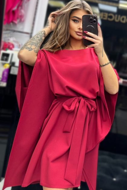 SUKIENKA KIMONO LA DIVA BORDO