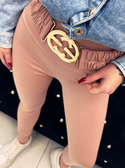 LEGINSY KLAMRA GG PUDROWY RÓŻ