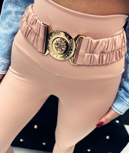 LEGINSY KLAMRA LEW PUDROWY RÓŻ