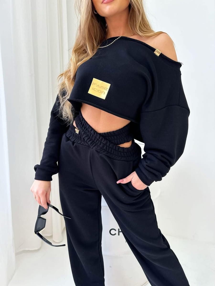 KOMPLET DRESOWY – FAME ICON – BLACK - obrazek 2