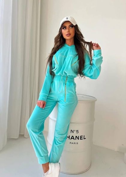 FAME ICON – DRES WELUR ZIP – BLUE