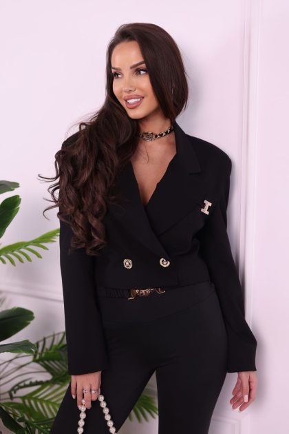 MARYNARKA OVERSIZE – BLACK