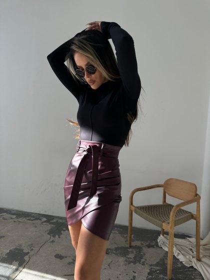 Spódnica URBAN bordo