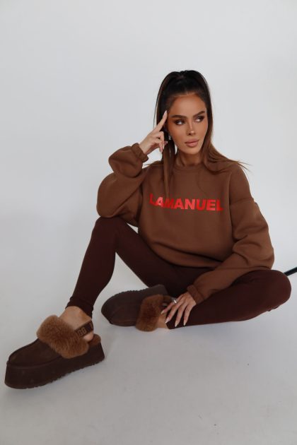 Bluza NOIR czekolada