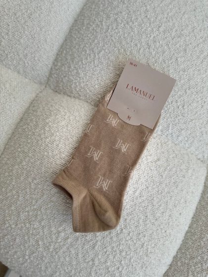 Skarpety SHORTIE beż