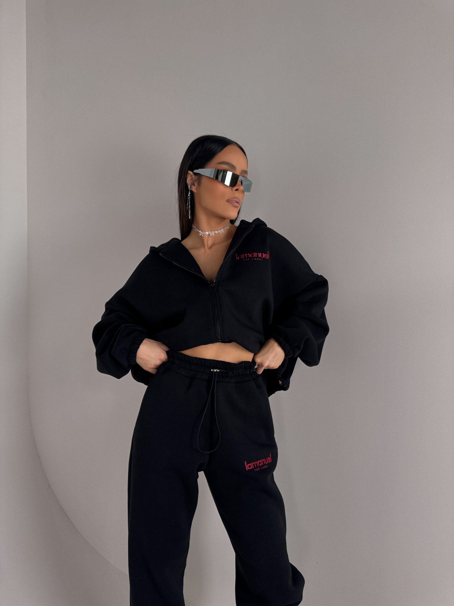 Bluza CREAMY czarna LAMANUEL - obrazek 7