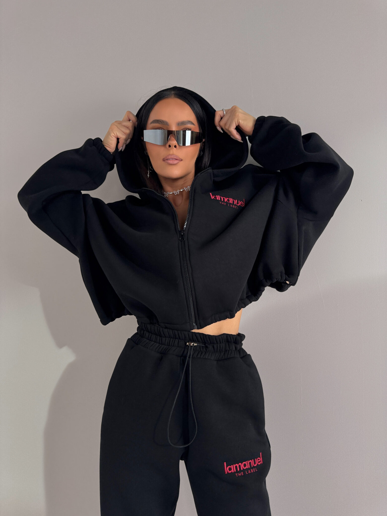 Bluza CREAMY czarna LAMANUEL - obrazek 5