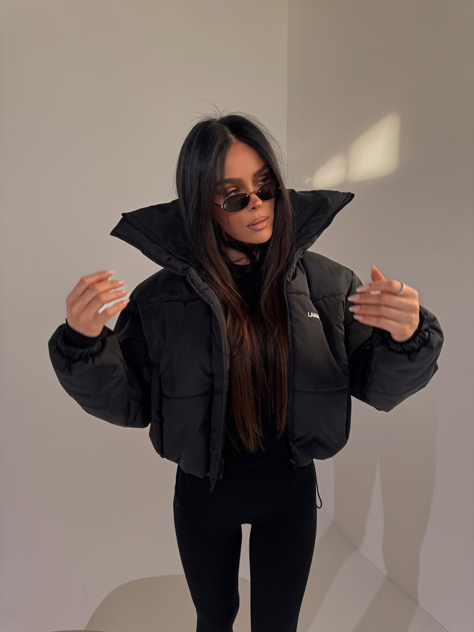 Kurtka ARCTIC czarna LAMANUEL - obrazek 2