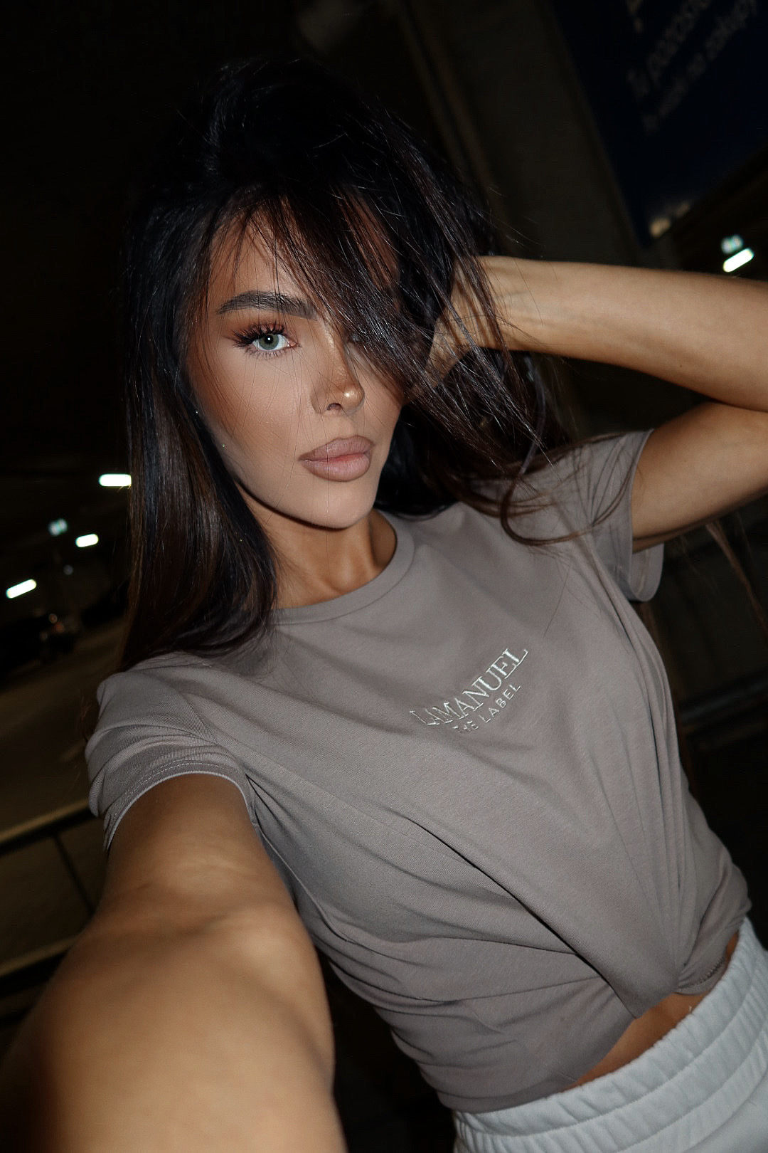 Tshirt SASSY beż LAMANUEL - obrazek 2