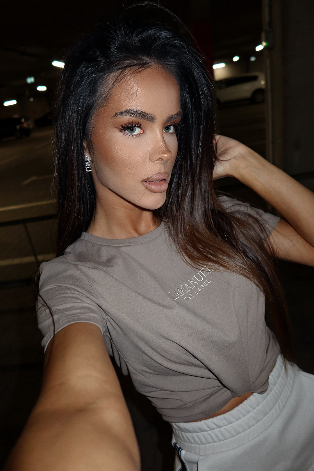 Tshirt SASSY beż LAMANUEL - obrazek 4