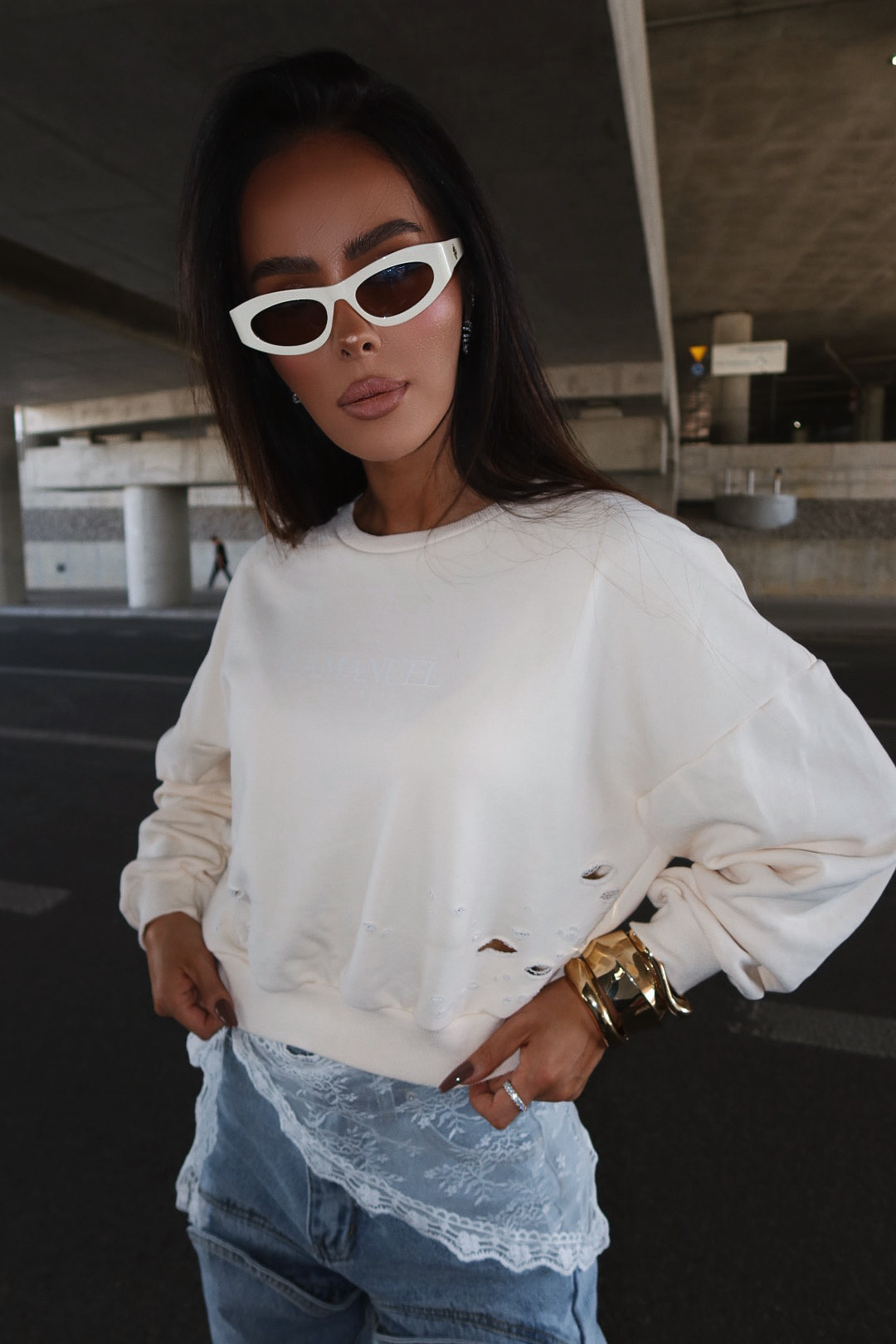 Bluza ABOUT kokos LAMANUEL - obrazek 5