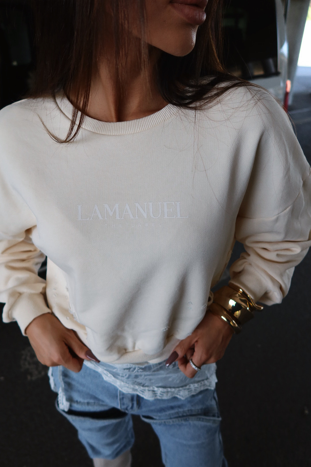 Bluza ABOUT kokos LAMANUEL - obrazek 7