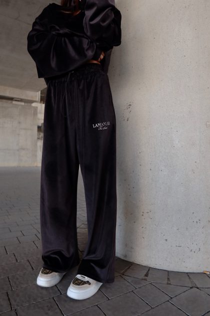 Spodnie GLOSSY czarne