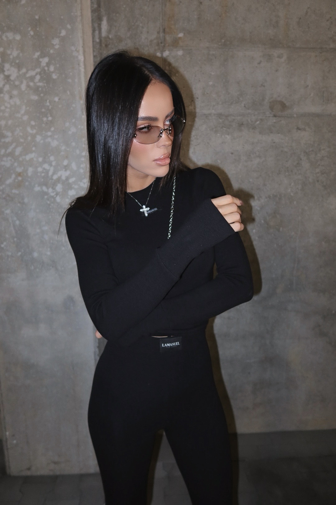 Top FUSION czarny LAMANUEL - obrazek 3