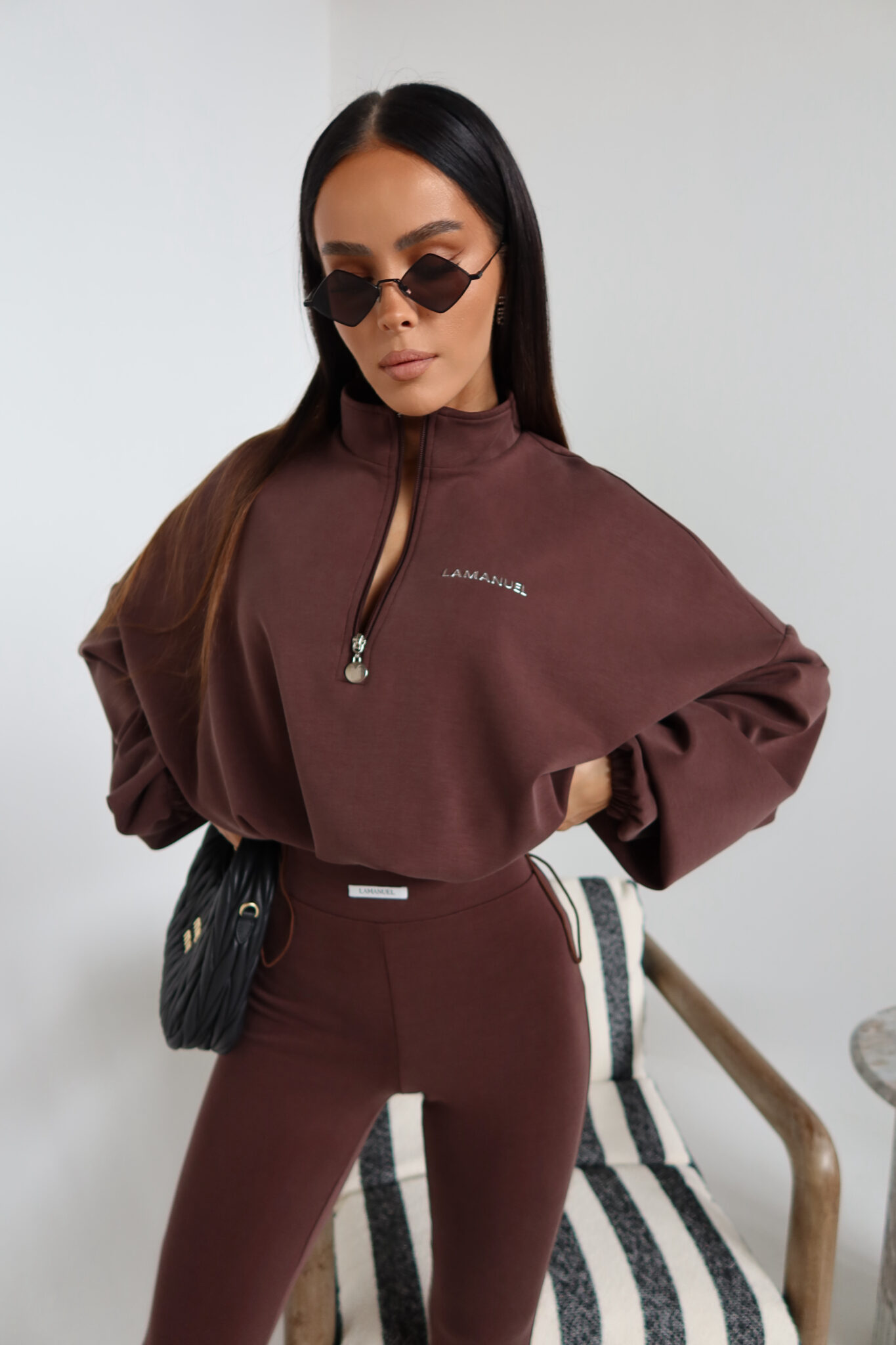 Bluza MOVE czekolada