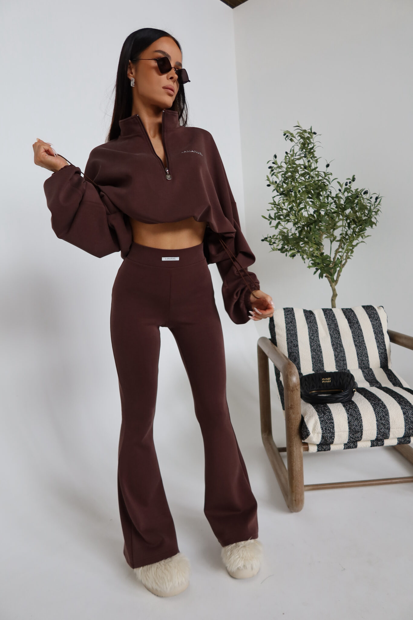 Bluza MOVE czekolada LAMANUEL - obrazek 6