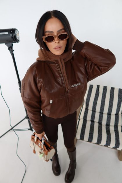 Kurtka TIMELESS czekolada